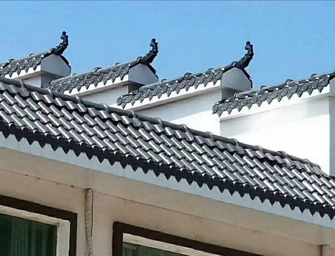 仿古树脂瓦工程